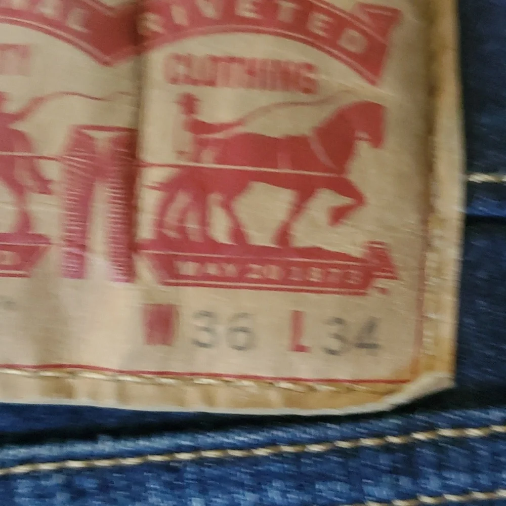 Levi's 514 jeans W36 L34 - Picture 7 of 10